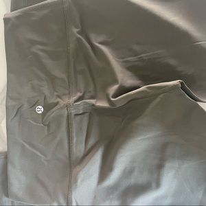 Lululemon olive green Wunder Under 21”